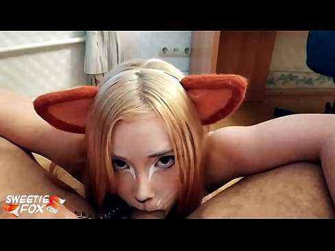 ❤️ Kitsune gleypa pikk og ásamt í munninum Gæðaklám á is.pornfuror.ru ❌️❤